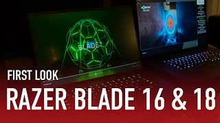 CES 2023 Hands-On: Razer&#39;s Fresh Blade 18 and 16 Bring Big New Screen Sizes and Next-Gen Power