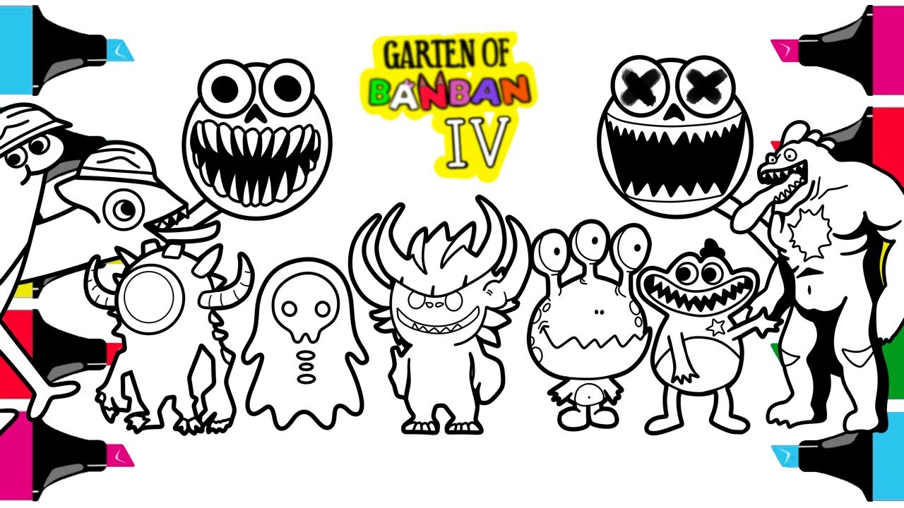 Garten in BanBan 4 Coloring – Apps no Google Play