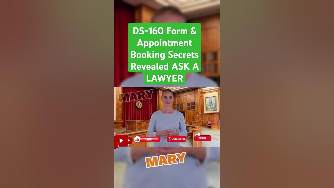 STOP Waiting Until the Last Minute! DS160 Form & Appointment Booking