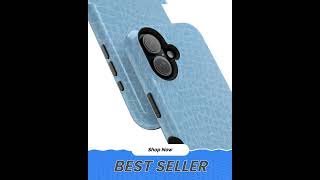 Non Leather Blue Color Pattern Magsafe Cute Phone Case for Iphone Gift for Her, | iPhone 15 Case ...