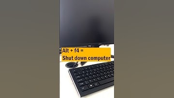 🛑 Instantly Shutdown Your PC with This Shortcut! (Alt + F4) #Shorts