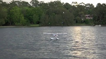 e-flite Apprentice on hot wired Floats (AUSTRALIA)