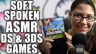 ASMR Softly Speaking about my Favorite Nintendo DS and 3DS Games screenshot 5