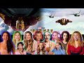 MCU Girls React To IRON MAN Vs US AIR FORCE AIR FIGHT | Iron Man 2008 Movie Reactions 