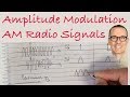 Amplitude Modulation AM Radio Signal Transmission Explained