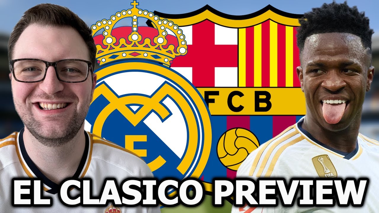 REAL MADRID VS BARCELONA 🏆 SUPERCOPA FINAL EL CLASICO MATCH PREVIEW ...