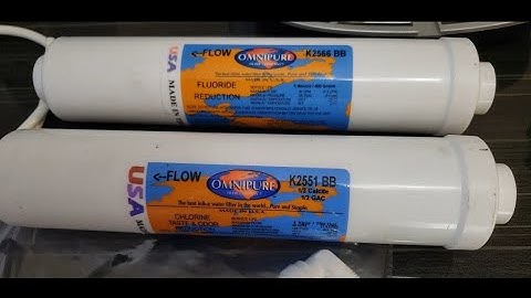 Chanson C3 system with Ominpure Inline filteration K25xxBB series installation OK