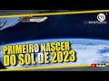DO ESPAÇO: O PRIMEIRO NASCER DO SOL DE 2023 #Estaçãoespacialchinesa #tiangong