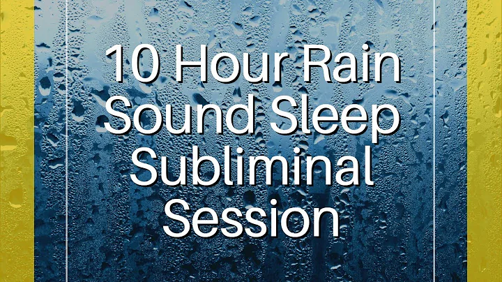 Confidence, Happiness & Motivation - (10 Hour) Rain Sound - Sleep Subliminal - By Minds in Unison