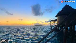 SUNSET IN MALDIVES 🌅 | Time-lapse Sunset | Visiting Maldives during Pandemic | #DaraElleInMaldives