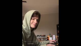 Payton Moormeier about TikTok Instagram Live Stream 26.01.2024