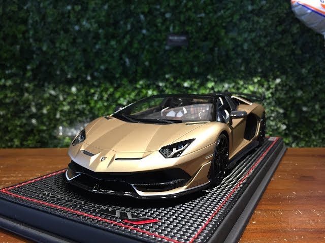 1/18 MR Lamborghini Aventador SVJ Roadster LAMBO039A - YouTube