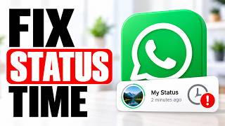 How To Fix WhatsApp Status Time Problem  Step by
