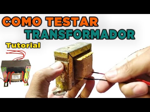 Vídeo: Como testar um transformador com um multímetro? Instrução