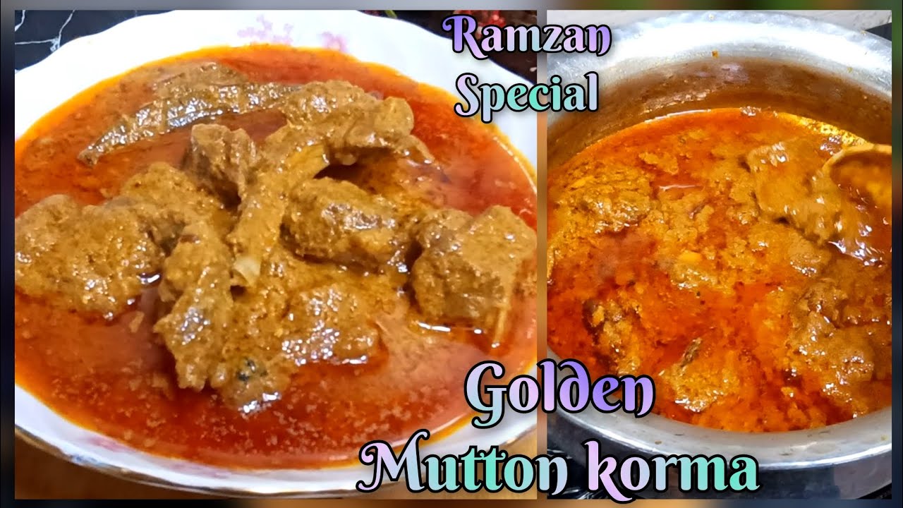 Jaipur का मशहूर dawat wala korma l एकदम authentic recipe l golden korma l