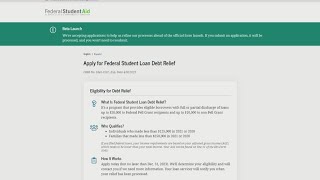Student loan forgiveness application: How to apply right now