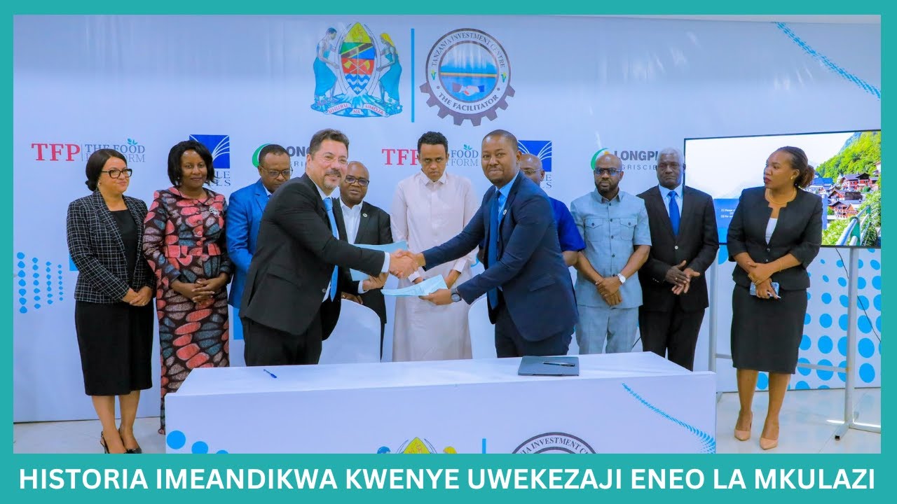 TIC YAWEKA HISTORIA | UWEKEZAJI MKUBWA ENEO LA MKULAZI