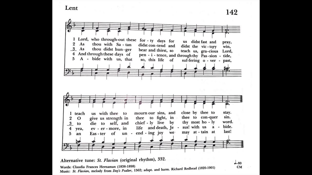 Hymns for Ash Wednesday YouTube