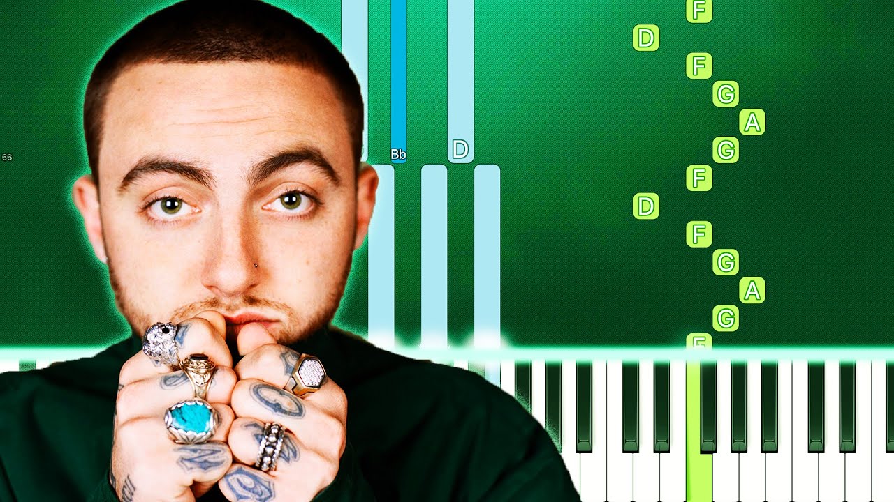 Mac Miller - Complicated (Piano Tutorial Easy) By MUSICHELP - YouTube