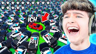 1000 STERNE VERFOLGUNG in GTA 5 Entkommen! (extrem) screenshot 4