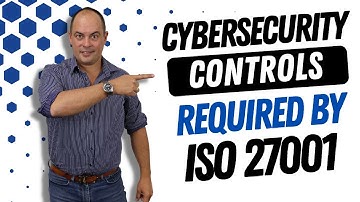 Cybersecurity Controls Required By ISO 27001