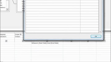 Microsoft Office Access 2010-Make a query ask for input   specify parameter data types