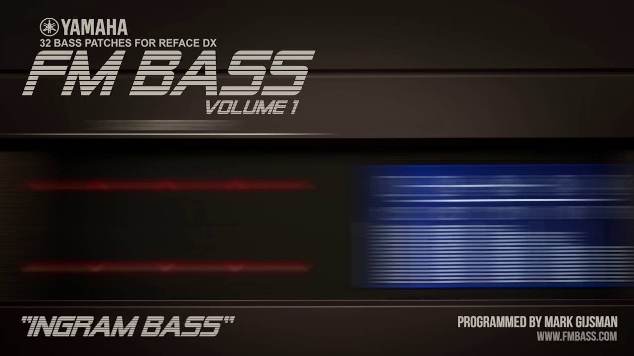 FMBass Reface DX Soundset Demo
