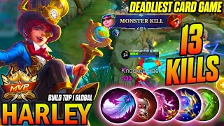 Harley A Deadliest Magician in the World | MLBB GAMEPLAY | - Build Top 1 Global Harley ~ MLBB