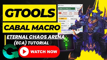 💯NEW DUNGEON | Eternal Chaos Arena (ECA) | GTools FREE CABAL MACRO ALT-TAB