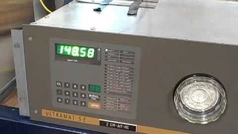 Stack gas analyzer check-outs