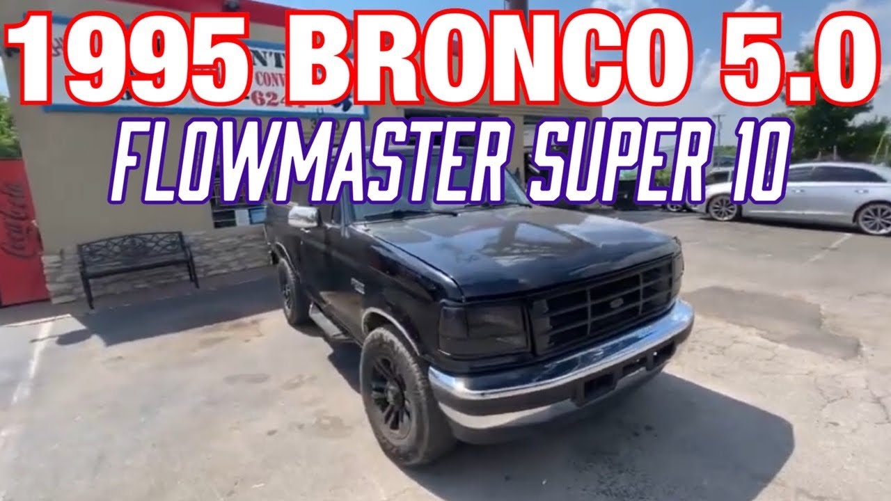 1995 ford bronco exhaust