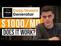 How to make money with deep dream generator ai step by step