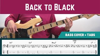Amy Winehouse - Back To Black (Bass Cover + TAB)
