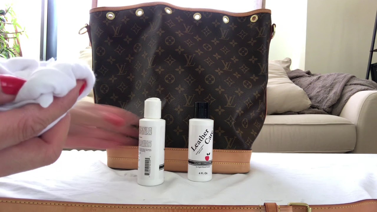How To Clean Louis Vuitton Bag How to clean Louis Vuitton Bag for the first time - YouTube