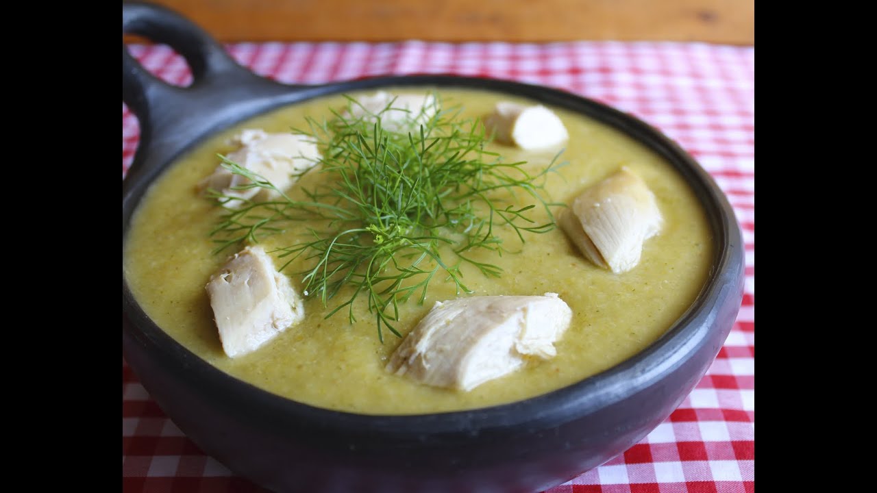 Receta de Crema de Pollo, Sopa con Verduras - Tia Clara