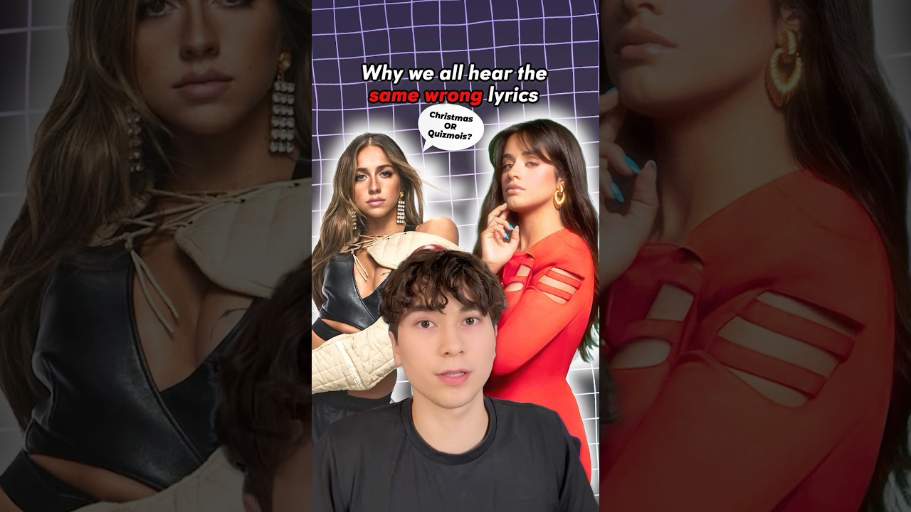 Why Do We Mishear Song Lyrics? 🤔🎧 #sabrinacarpenter #tatemcrae #music