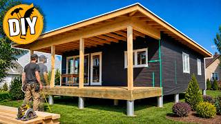 Framing a House by Hand - Full 50-Minute Carpenter Timelapse