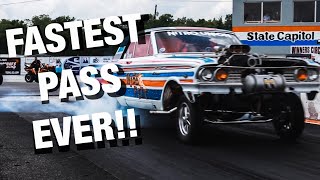 Miss Fitt Won’t Quit!! Fastest Pass Ever!! 5.42 at 130 Funny Car Chaos Cajun Nationals 2024