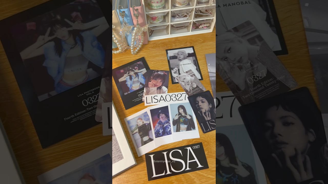 LALISA - 0327 Photobook vol. 4 💛🌟 