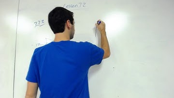 Algebra 2 Lesson 72: Negative Angles