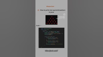 pyramid pattern.#javadeveloper #javaprogramming #softwaredeveloper #viral #fyp #like #coding #reach