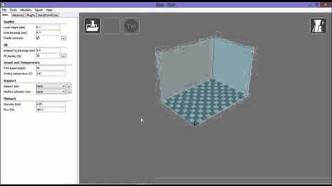Cura configureren voor gebruik met Arduino Materia 101