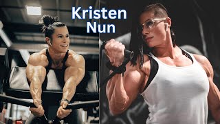 Tremendous Muscles Fbb Kristen Nuns Inspiring Bodybuilding Journey Fbb Warriors