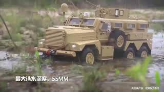 HG P602 Truck 1/12 2.4G 16CH 6WD 25km/h U.S.6X6 Explosion Proof Vehicle Truck RC Car