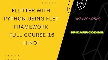 Flutter With Python using Flet Framework Full course |Tabs control | Tutorial-16| Python