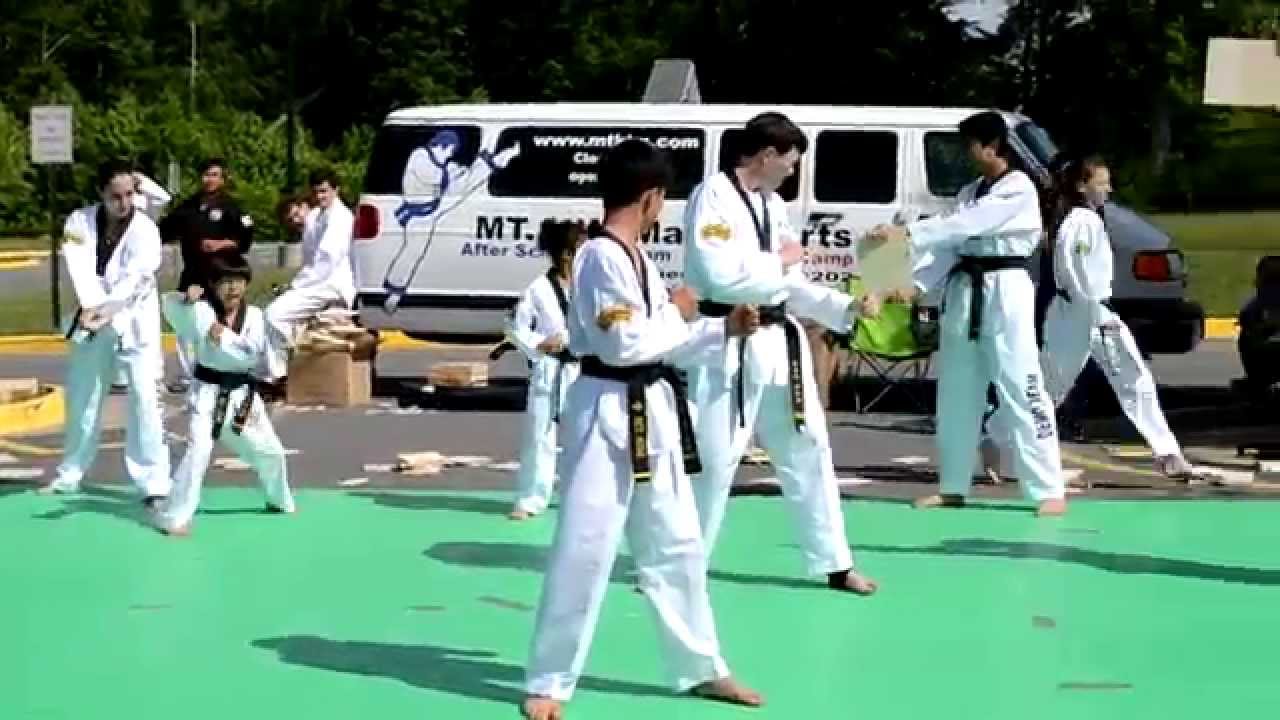 Manassas Mt Kim Martial Art Spirit 3rd Annual Demo Exhibition YouTube