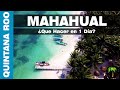 🐠 Playa sin SARGAZO en Mahahual (Que hacer en 1 día) ✅