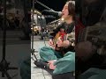 お座布団敷いて歌ってます#マリーゴールド #路上ライブ #あいみょん