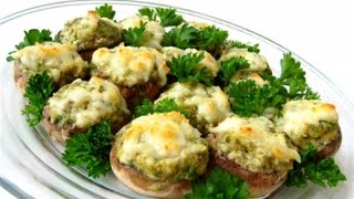 Фаршированные шампиньоны Фаршированные шампиньоны
