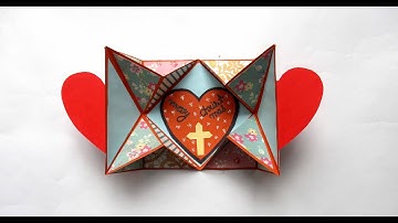 How To Make Gatefold Double X Card | Full Tutorial By Sugi Majhi